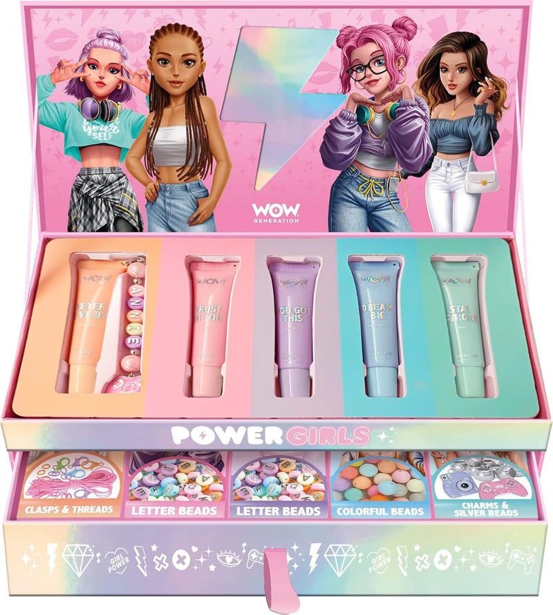 WOW Generation Lip Gloss with DIY Charm Maker Kit - Image 1